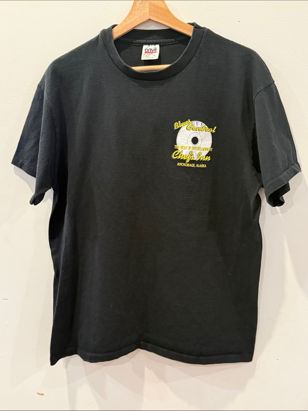 Vintage Blues Central Chef's Inn motorcycle tshirt